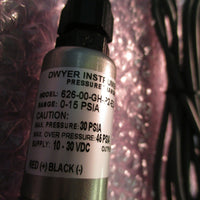 Dwyer Series 626 Pressure Transmitter 62600GHP2E2S1 NEW