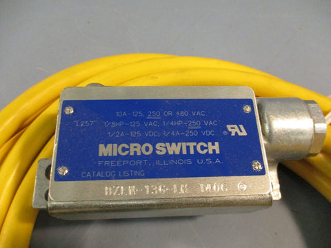 Honeywell Micro Switch BZLN-13G-LH 1406 Limit Switch 10A-125 or 480VAC