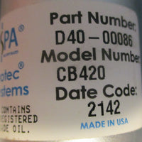 Suspa Movotec Lift Systems D40-00086 Hydraulic Cylinder CB420 4-1/4" Stroke