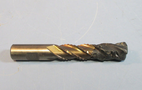 BFC I, 3/4" HH4 OE Lead 3.420 Cobalt Pro CNC Resharpened Roughing End Mill Used