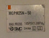 SMC MGPM25N-50 25MM MGP Slide Bearing Compact Guide Cylinder