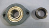 (Lot of 2) Ambaflex 2 Bolt Flange Block Bearing 1-3/16" Bore SA206