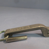 DIXON 316 INVESTMENT STAINLESS STEEL CAM & GROOVE HANDLE 6" 600HRPSI