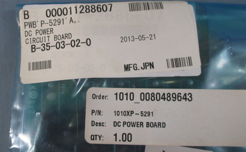 Ishida DC Power Supply PCB Circuit Board P5291A