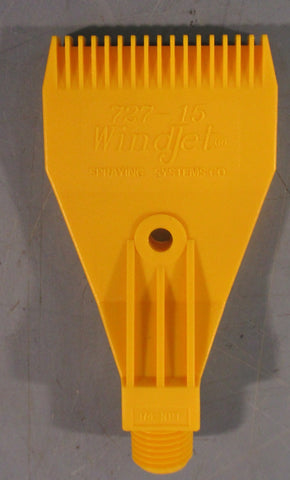 Windjet Spraying Systems 72715 Flat Fan Air Nozzle 1/4 NPT Spraying Nozzle