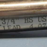 Cleveland 805355 3/4" HS Lead 4.071 Professionally CNC Resharpened End Mill