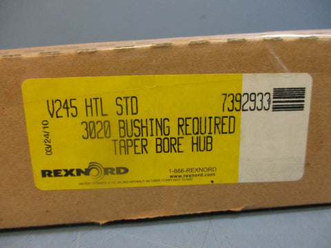 Rexnord V Series Compression Bushed StyleTaperLock Hub V245 HTL STD 7392933