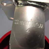 Hamilton 4" SS Caster Wheel, 4" Dia x 2" Wd, Rectangle, No Brake B0018854