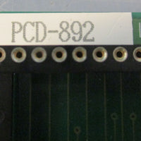 Advantech PCD892 Flash/RAM/ROM Disk Card Rev.A3 W/ User's Manual