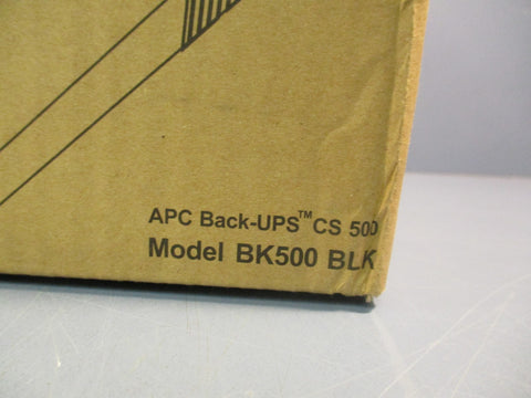 APC by Schneider Electric Battery Backup CS Series BK500 BLK 500VA 300 Watts