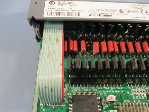 Allen Bradley SLC 500 1746-OA16 Ser. D Output Module, 50/60Hz