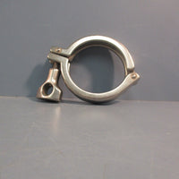 Unbranded Tri Clamp Used Sanitary Clamp Single Hinge 2-11/16" ID Lot of 5