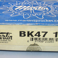 Martin BK47 1/2 Single Groove VBelt Pulley 1/2" Bore 4.436" OD NIB