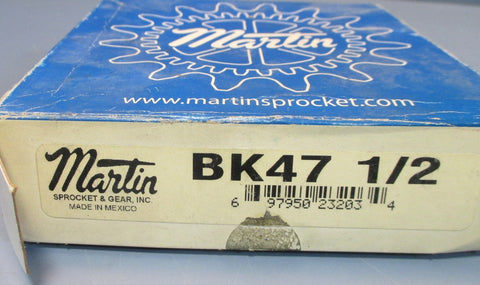 Martin BK47 1/2 Single Groove VBelt Pulley 1/2" Bore 4.436" OD NIB