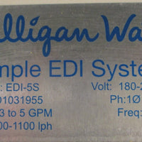 Snowpure O-004A ediPureSource DC Power Supply Culligan EDI-5S Simple EDI System