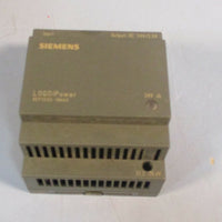 Siemens 6EP13321SH42 Power Supply Input 100240 Volt LOGO!Power