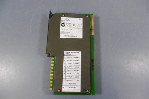 Allen Bradley 1771OFE2/B Rev. AB3 Analog Output Module