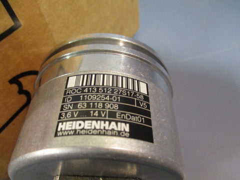 HEIDENHAIN Rotary Encoder 3.6V, 14V EnDat01 ROC 413 512 27S1758 110925401