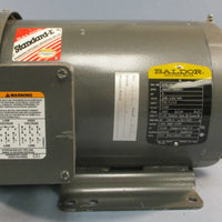 Baldor M3614T 3-Phase Industrial Motor 2 HP 1160 RPM 1-1/8" Shaft Dia