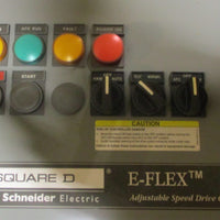 Square D 8839EFDDG2VYB07B08R09 EFlex Device Adjustable Speed Drive Controller