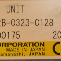 Fanuc A02B0323C128 MDI Unit QWERTY Type 113/8" L x 61/4" H