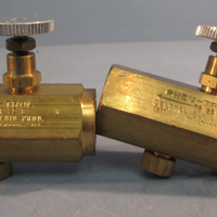 Lot of (2) Deltrol Fluid Products FP 25 B Flow Control Valve