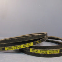 LOT OF (2) BAN/SET BANDO POWER ACE COGGED BELT 3VX670