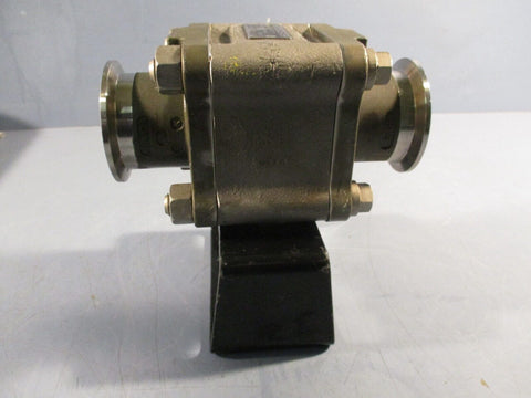 Worcester Ball Valve 316L 2 WK4466TTC R1 w/MK510 Mounting Bracket