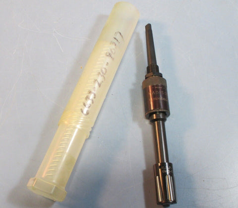 Madison Microller CTP Burnishing Tool 0.90", 0.59" Shaft, No. 1 Morse Taper NOS