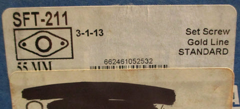 Sealmaster SFT-211 2-Bolt Flange Mount Bearing 55mm Bore SFT211 F-530