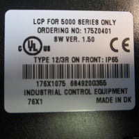 Danfoss VLT 5000 Variable Speed AC Drive VLT5001PT5B20SBR3DLF00A00C0