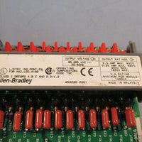 Allen Bradley SLC 500 1746-OA16 Ser. D Output Module, 50/60Hz