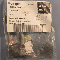 Hyster 1351198 Carbon Brush For Hyster Forklift Models Lot of 3