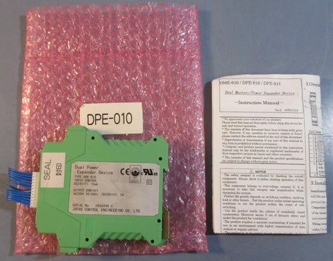 Japan Control Engineering Co. DPE010 Dual Power Expander Device 24VDC Input