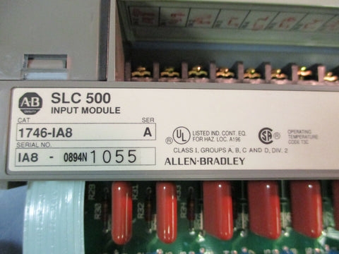 Allen Bradley 1746IA8 Input Module AC SLC500 Series A