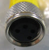 (Lot of 2) Turck PKG 4M-1-PSG 4M Electrical Cable U99-17490 125V 2A 4-Pin Conn.