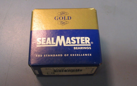 SealMaster Gold Line 2-08 Bearing Insert 1/2" x 47mm x 5/8" Outer Ring Width NIB