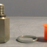 Parker 1/4X1/4F4OHGS Metric Pipe Conversion Adapter Lot of 6