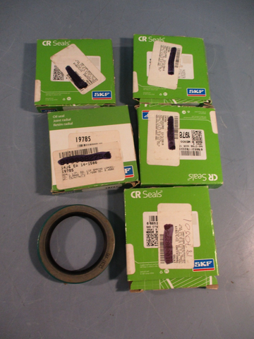 Lot of (5) SKF 19785 Nitrile Rubber Single Lip Shaft Seal, 2 in Shaft Diameter