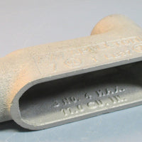 Appleton LB37 Bottom L Ported 1" Conduit Body FM7 NWOB