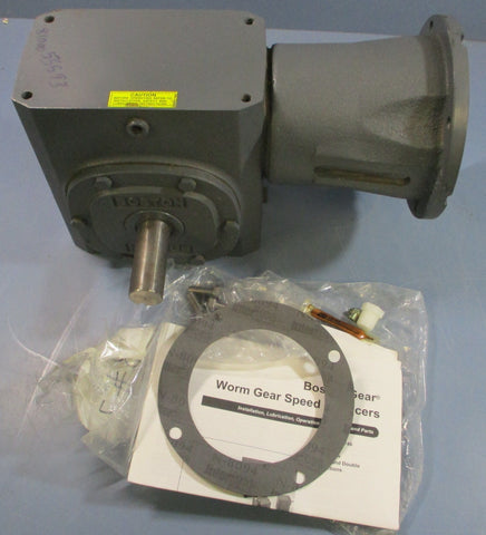 Boston Gear 700 Series RF72660B5G Speed Reducer .91HP 11/8" Shaft Dia. 60:1 NOS