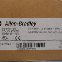 ALLENBRADLEY 156 SOILD STATE CONTACTOR 2 PHASE, 50A SER A 156A50BA2