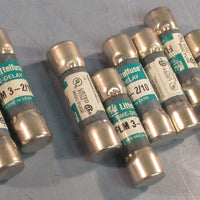 Littelfuse FLM 3-2/10 Time Delay Fuse 250 VAC 3.2A Lot of 8 FLM-3-2/10