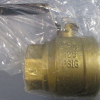 Grainger Approved 32H977 Ball Valve 21/2" 600PSI WOG Locking Lever 125PSIG