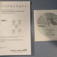 Endress Hauser FMU44-SVB2A42A Prosonic M Ultrasonic Level Transmitter 14-30 VDC