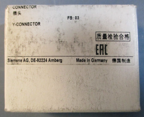 (Lot of 2) Siemens 6ES71941KA010XA0 YConnector for ET200
