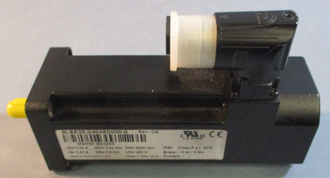 B&R Emerson 8LSA25.D4045D0000 Rev. C4 Servo Motor 4500rpm 400V 9mm Shaft Dia.