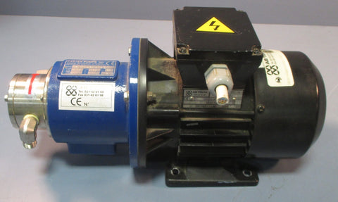AB Telfa DPIG 71B-4 Motor 0.37kW w/ Caster Pumps MPA 214 A PW 316 T