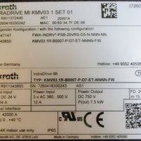 Rexroth Indradrive MI KMV03.1 Set 01 Servo Drive R911372446 380-500VAC 12A 3Ph