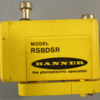 Banner RSBDSR Photoelectric Sensor Head MaxiBeam Series 0.76 m Range